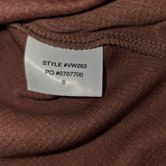 Vuori Women's Bayview Thermal Hoodie Waffle Knit VW263 Rosewood Pink Size Small - Picture 3 of 9